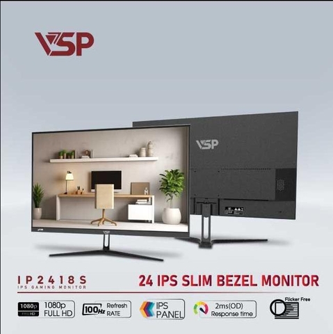 Màn hình VSP IPS IP2418S - 100Hz - 2ms