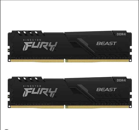 Ram DDR4 Kingston 16GB 3200Mhz Fury Beast (1x 16GB)