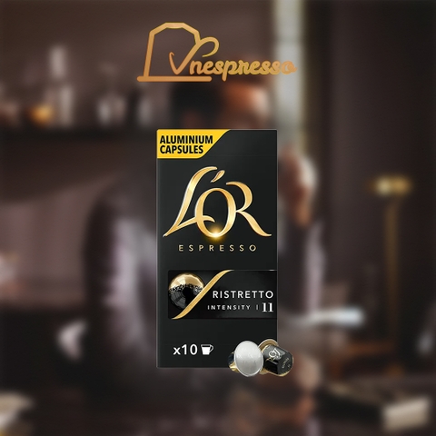 Review L’Or Ristretto - Ly cà phê Ristretto đậm đà