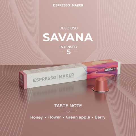 Cà phê viên nén Espressomaker Savana
