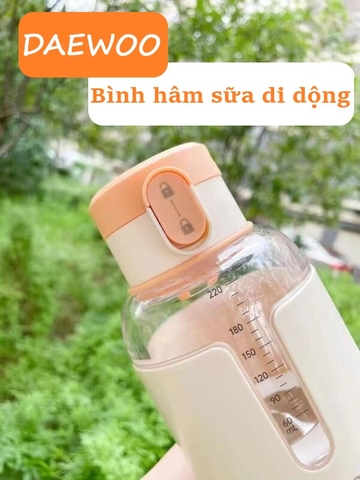 BÌNH HÂM SỮA DI DỘNG KHÔNG DÂY DAEWOO TN15