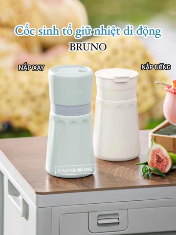 BÌNH SINH TỐ DI ĐỘNG GIỮ NHIỆT BRUNO ZZJ03
