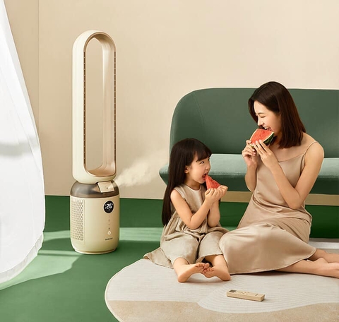 QUẠT KHÔNG CÁNH BÙ ẨM DAEWOO AM01