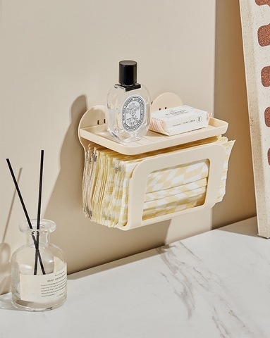 GIÁ TREO GIẤY ƯỚT VỆ SINH GIÁ WC DÁN TƯỜNG ĐA NĂNG FGODA