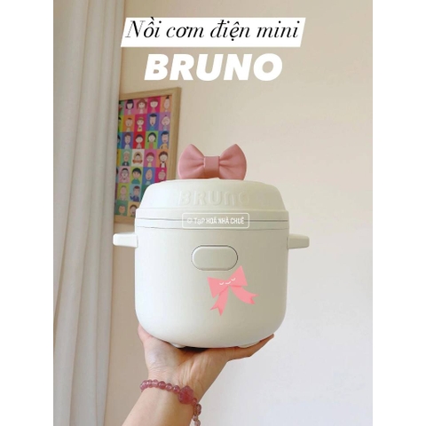 [Chính hãng] [Ảnh thật] [Có sẵn] NỒI CƠM ĐIỆN MINI THÔNG MINH ĐA NĂNG BRUNO