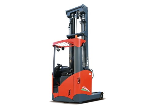 XE NÂNG ĐIỆN REACH TRUCK HELI NGỒI LÁI 1.6 TẤN