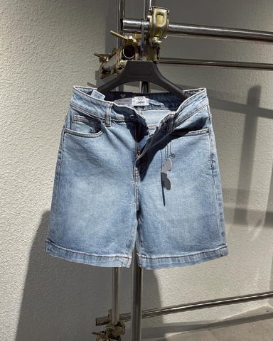 LOGO JEAN SHORTS (blue)