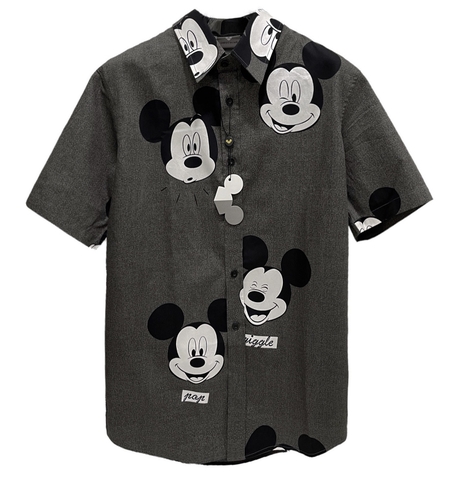 Cutie Mickey Shirts ( Grey )