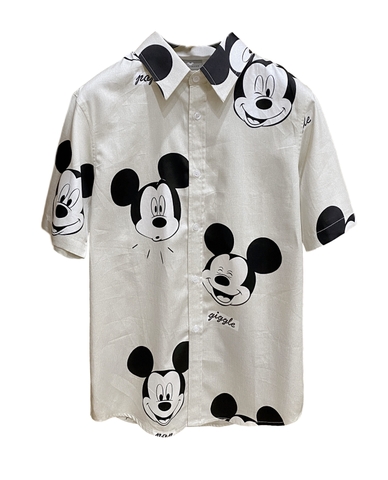 Cutie Mickey Shirts ( White )