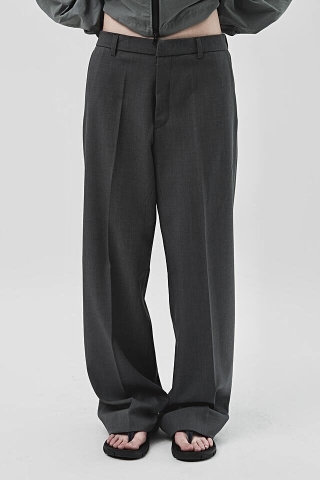 ANN PANTS ống suông (xám)