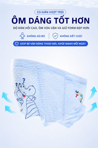 BA MẸ ĐÃ BIẾT CÁCH CHỌN SIZE ĐỒ LÓT CHO BÉ?