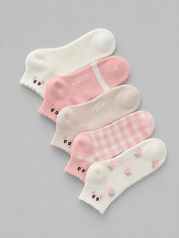 TẤT COTTON BÉ GÁI TEEN 9 - 12 TUỔI