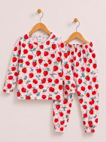 BỘ DÀI TAY COTTON BÉ GÁI 1-5 TUỔI