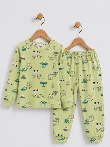 BỘ COTTON DÀI TAY BÉ TRAI 4-14 TUỔI (NHIỀU HỌA TIẾT)