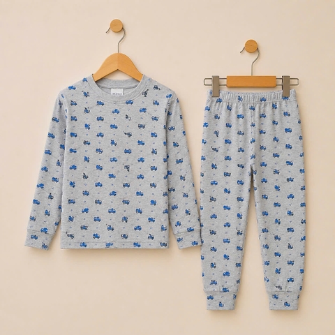 BỘ DÀI TAY COTTON BÉ TRAI 1- 5 TUỔI