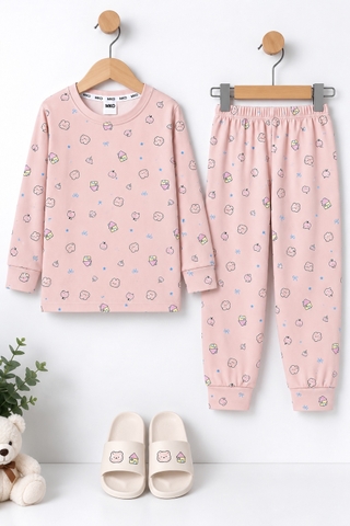BỘ DÀI TAY COTTON 4 CHIỀU BÉ GÁI 4-14 TUỔI (NHIỀU HỌA TIẾT)
