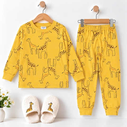 BỘ COTTON DAI TAY BÉ TRAI 1-5 TUỔI