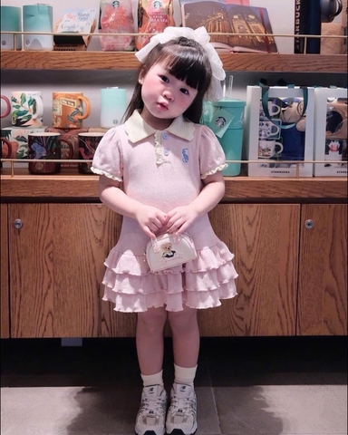 VÁY THÔNG HƠI BÉ GÁI SIZE 90-150