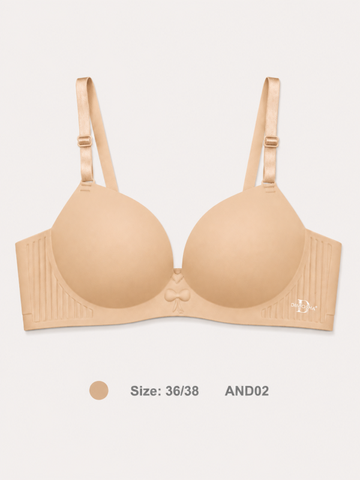ÁO NGỰC ĐÚC SU TRƠN KHÔNG GỌNG DIMOSHA 36/38/40