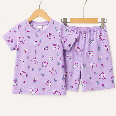 BỘ CỘC TAY COTTON BÉ GÁI 1-5 TUỔI
