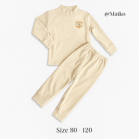 BỘ GIỮ NHIỆT TĂM LÔNG BÉ TRAI/BÉ GÁI 1-5 TUỔI