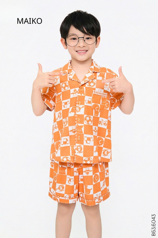 BỘ LANH BÉ TRAI QUẦN ĐÙI ÁO CỘC TAY