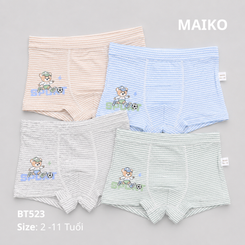 [ƯU ĐÃI] - COMBO 4 QUẦN CHIP ĐÙI THÔNG HƠI BÉ TRAI 3-11 TUỔI