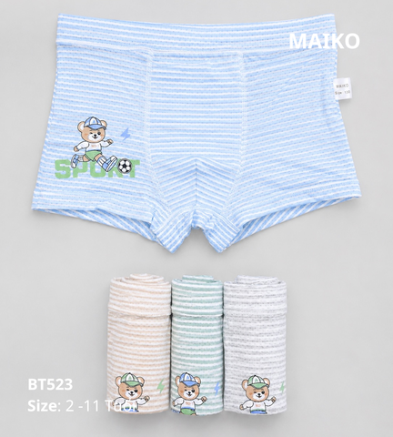 [ƯU ĐÃI] - COMBO 4 QUẦN CHIP ĐÙI THÔNG HƠI BÉ TRAI 3-11 TUỔI