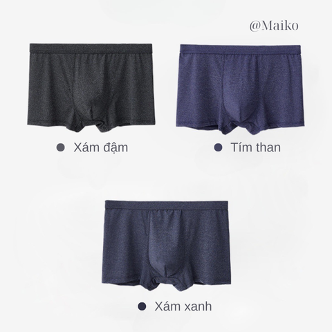 QUẦN SỊP ĐÙI NAM TRƠN THUN LẠNH CAO CẤP