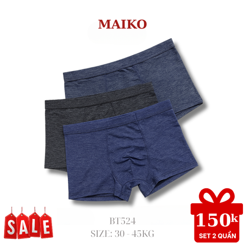 [ƯU ĐÃI]  Sịp đùi Teen Bé Trai BT524 (30 - 45KG)