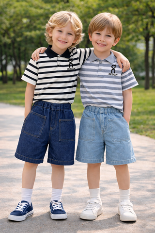 QUẦN SOOC JEAN BÉ TRAI 4-14 TUỔI