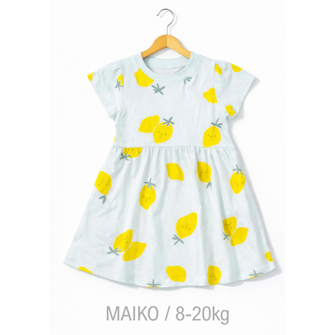VÁY COTTON IN TRÀN HÌNH BÉ GÁI 1-5Y
