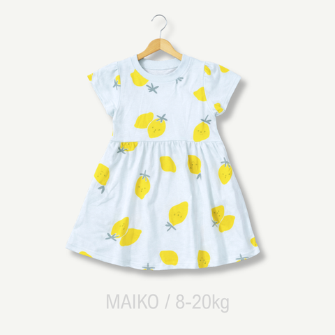 VÁY COTTON IN TRÀN HÌNH BÉ GÁI 1-5Y
