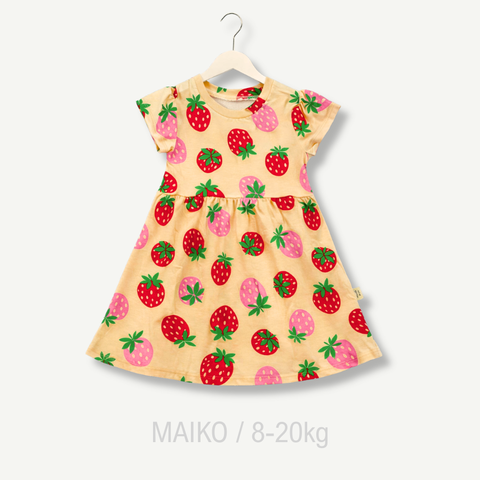 VÁY COTTON IN TRÀN HÌNH BÉ GÁI 1-5Y