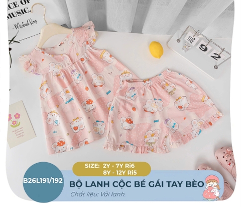 BỘC CỘC LANH BÉ GÁI 8-12 TUỔI