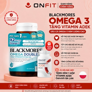 Combo Blackmores Omega 3 và ADEK 2027