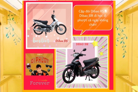 Các mẫu xe số 50cc lựa chọn cả các bạn học sinh