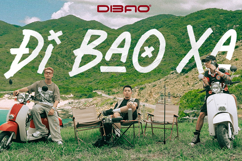 Bản RAP ĐI BAO XA đang gây sốt trên mạng cùng xe Dibao