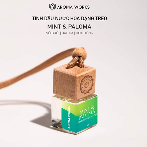 Tinh Dầu Nước Hoa Dạng Treo Aroma Works Car Perfume Diffuser 8ml