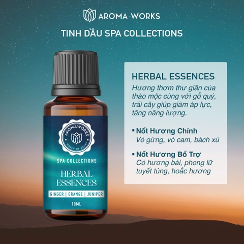 Tinh Dầu Aroma Works Spa Collections - Herbal Essences