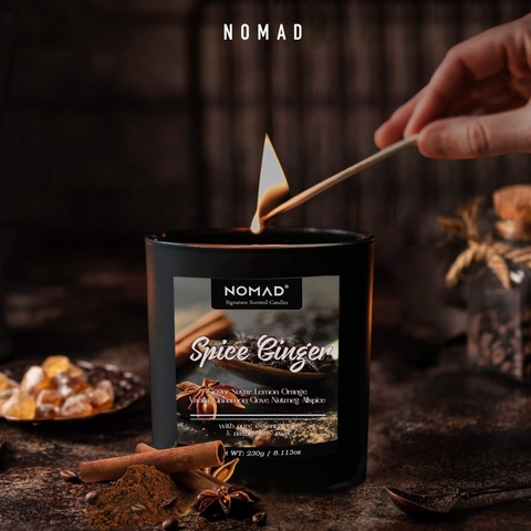Nến Thơm Nomad Signature Scented Candle 230g - Spice Ginger