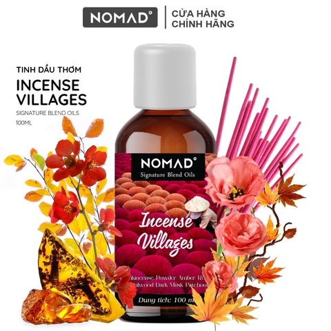 Tinh Dầu Nomad Signature Blend Oils - Incense Villages