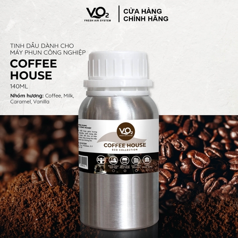 Tinh Dầu Cho Máy Phun Công Nghiệp VO2 Eco Collection - Coffee House