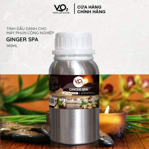 Tinh Dầu Cho Máy Phun Công Nghiệp VO2 Spa Collection - Ginger Spa