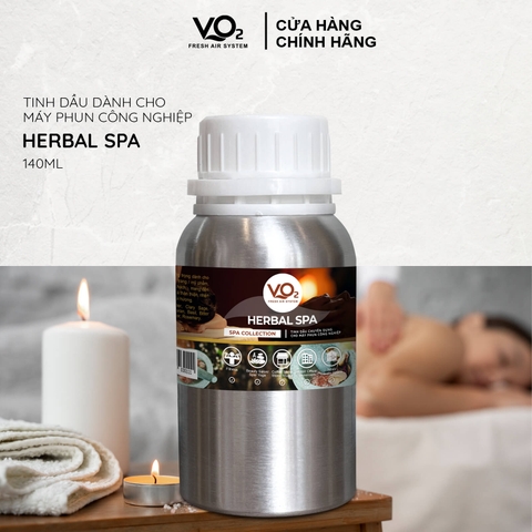 Tinh Dầu Cho Máy Phun Công Nghiệp VO2 Spa Collection - Herbal Spa