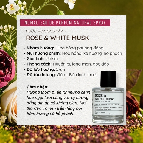 Nước Hoa Nomad Rose & White Musk Eau De Parfum