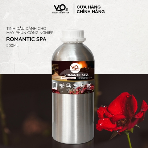 Tinh Dầu Cho Máy Phun Công Nghiệp VO2 Spa Collection - Romantic Spa