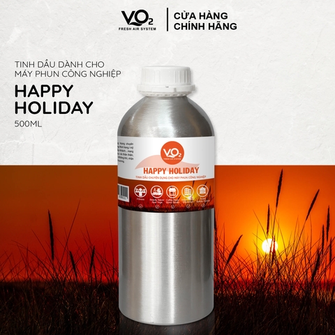 Tinh Dầu Cho Máy Phun Công Nghiệp VO2 - Happy Holiday
