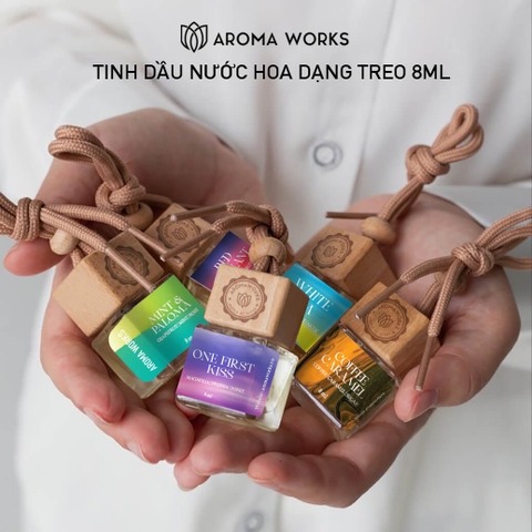 Tinh Dầu Nước Hoa Dạng Treo Aroma Works Car Perfume Diffuser 8ml