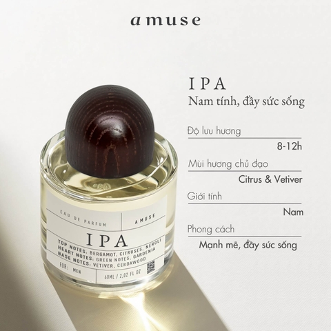 Nước Hoa Amuse IPA Eau De Parfum 60ml